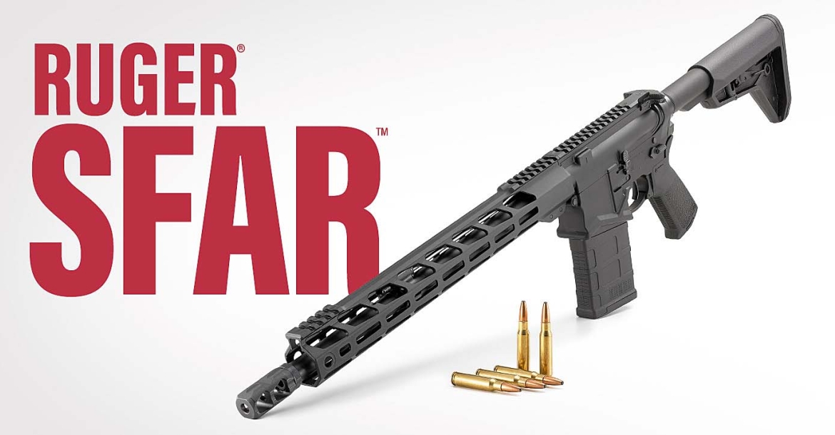 Ruger SFAR semi-automatic rifle: a "short-action" AR-10!