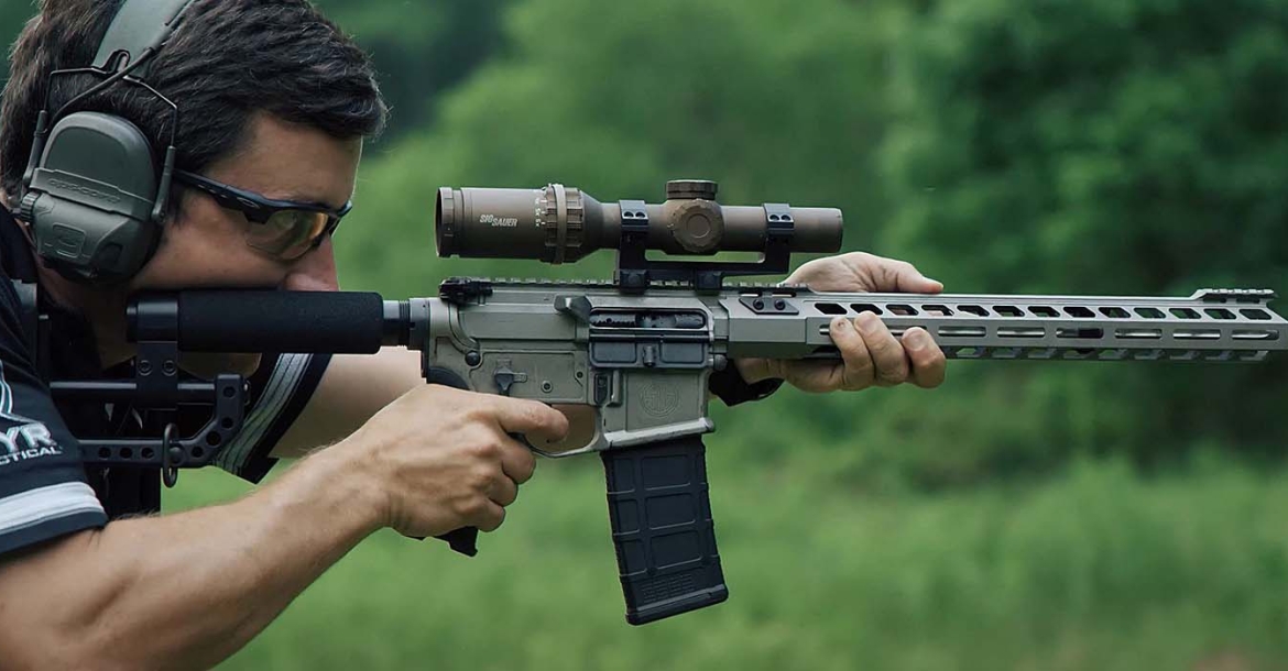 SIG Sauer M400-DH3: l'AR-15 custom per il 3-Gun!