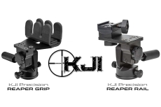 KJI Precision Reaper Grip e Reaper Rail: due teste per treppiedi da tiro