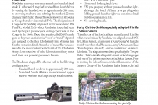 The book published by PAAA/PWAV is the ultimate treatise on the firearms engineered and produced in southern Africa